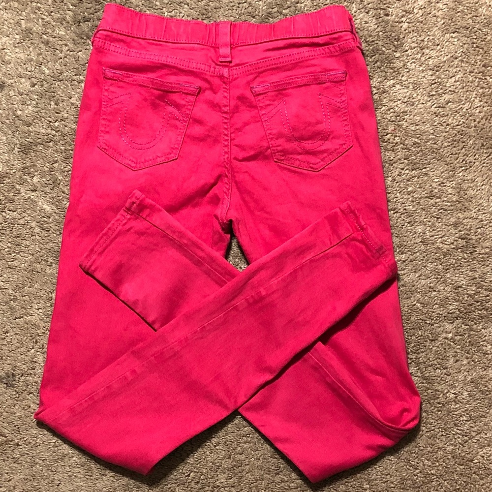 True Religion pink jeans size XL